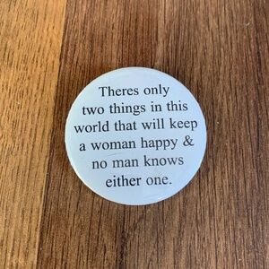 70's Funny Pin 2 Things